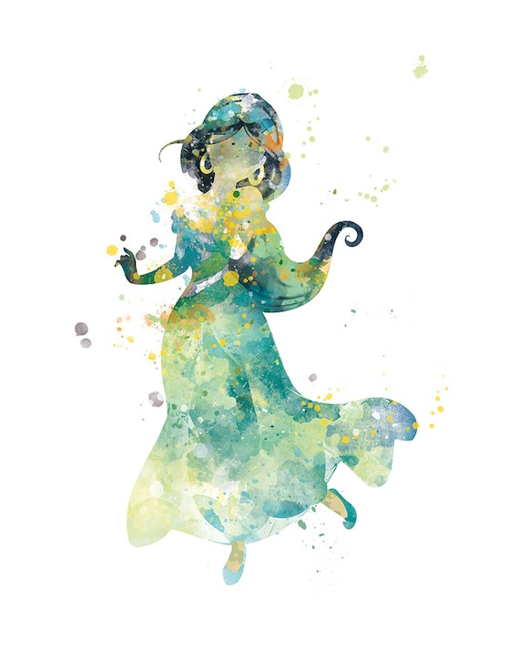 Download Princess Jasmine Aladdin Print Instant Download Printable Art Nursery Watercolor Digital Print Aladdin Poster Disney Printables Kids N012 Prints Art Collectibles Delage Com Br