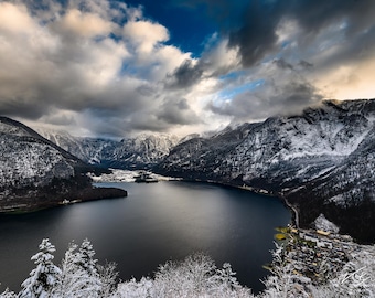 Hallstatt Lake in Austria Fine Art Photographic Print