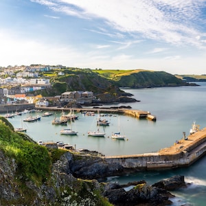 Littoral de Mevagissey Impression photo