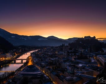 Salzburg Morning Light Photographic Print