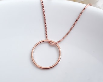 Halskette rosegold vergoldet / versilbert "My Inner Circle"