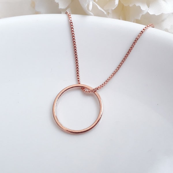 Halskette rosegold vergoldet / versilbert "My Inner Circle"