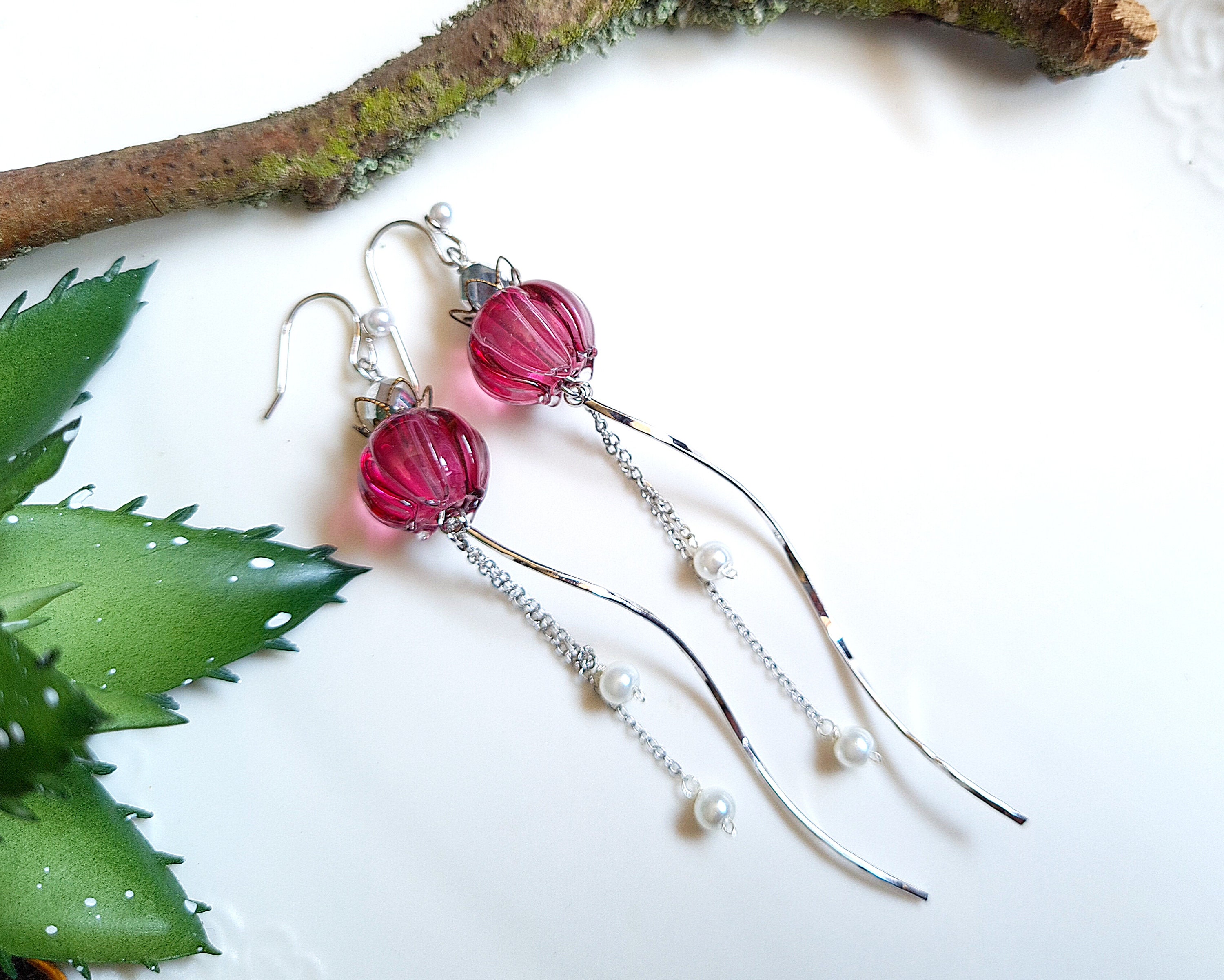 ♡　 Earrings Silver Plated 