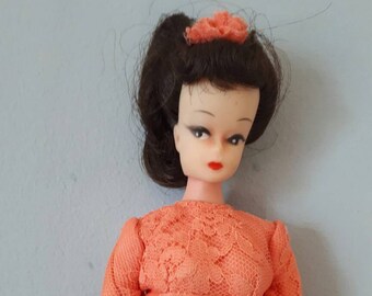 Vintage Bild Lilli Clone Doll Wedding Dress