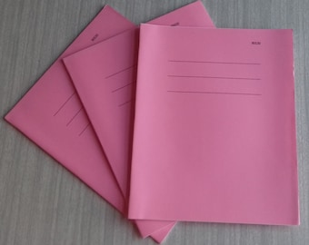 Pink Exercise Notebooks Blank