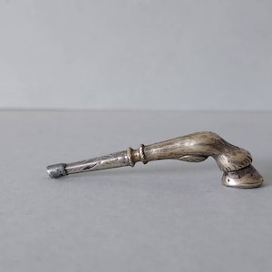 Antique Novelty Watch Key Fob Horse&#39;s Hoof