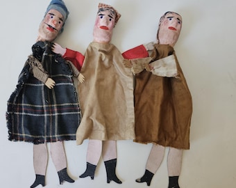 Antike Handpuppen