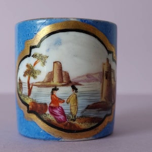 Antique Miniature Potschappel Cup