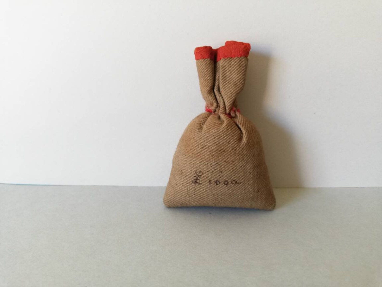 Miniature Cloth Money Bag Etsy