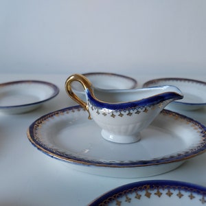 Conjunto de jantar em miniatura antigo