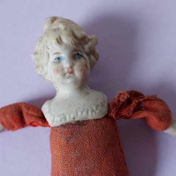 Antique Dolls House Doll Cloth Body