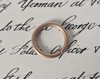 Antique Gold Split Ring