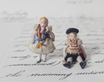 Hertwig Miniature Bisque Dolls - Etsy