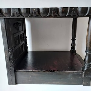 Vintage Miniature Four Poster Bed