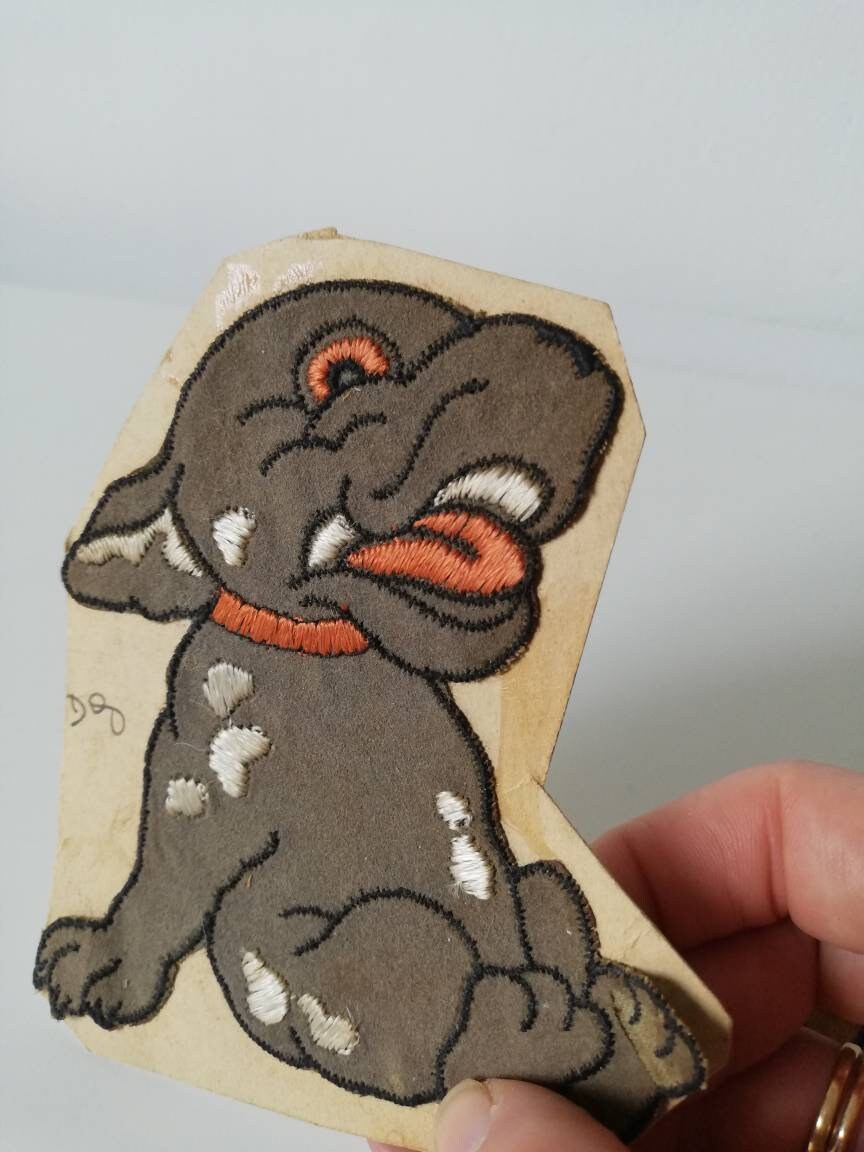 Vintage Bonzo Dog Patches Studdy Etsy UK