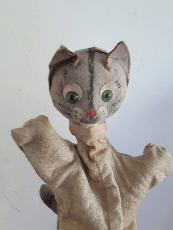 cat hand puppet