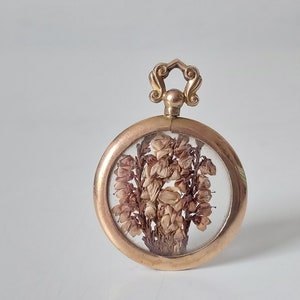 Antique 9k Gold Double Sided Locket