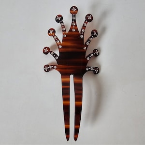 Antieke Haarkam Celluloid