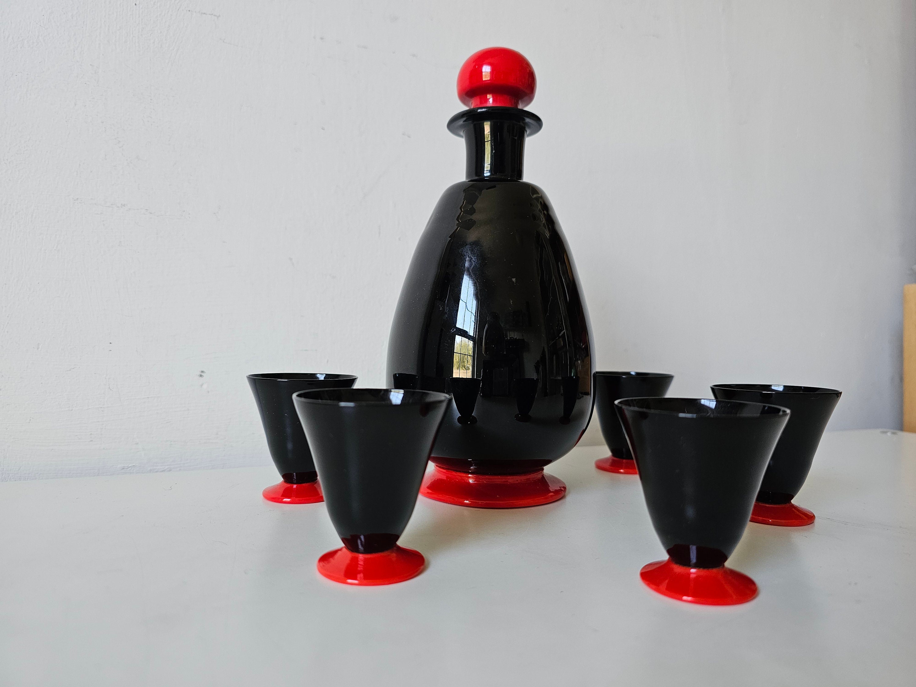 NASON & MORETTI Murano ガラス 一輪挿し Nason Moretti Sake Set - Etsy Norway