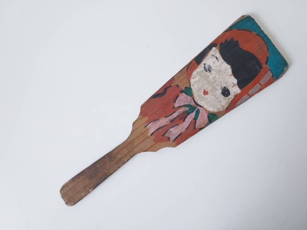 ヴィンテージの日本の羽子板 - Etsy 日本