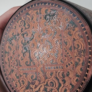 Antique Lacquerware Betel Box Myanmar