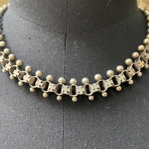 Antique Silver Collar Bookchain