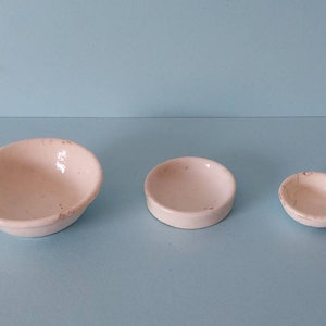 Miniature Ceramic Bowls