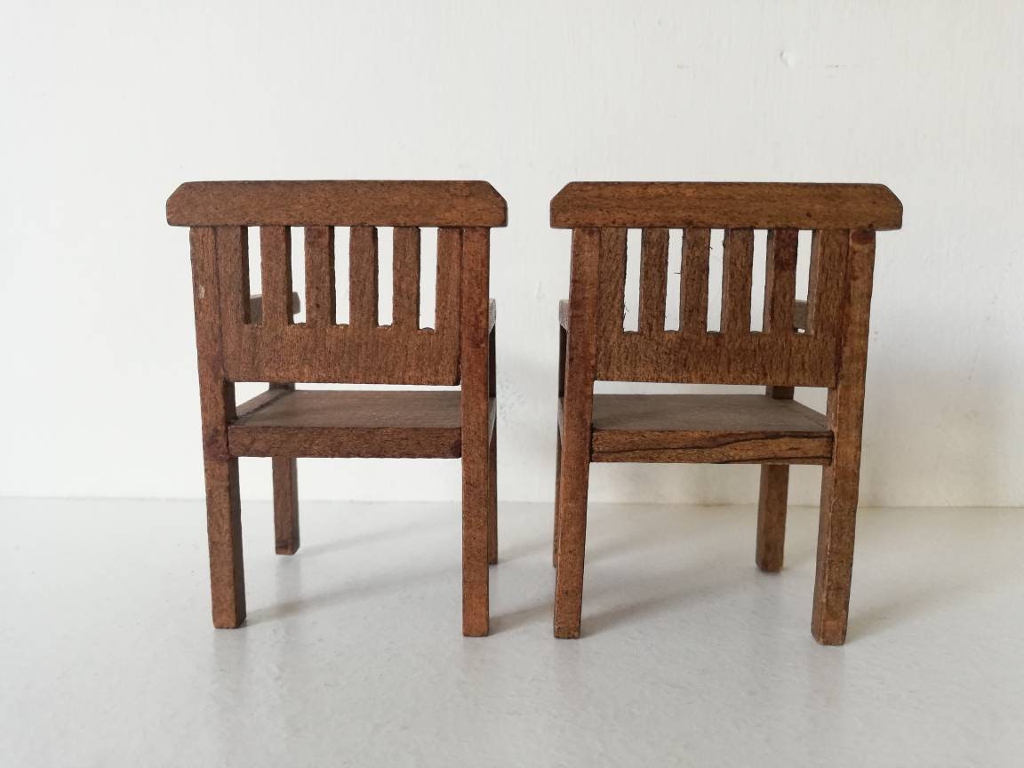 Muebles Vintage de madera de la casa | Etsy