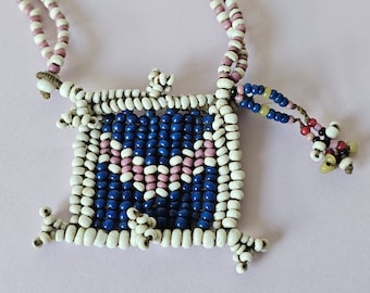 African Zulu Love Letter Beaded Necklace South Africa - Etsy
