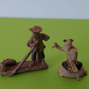 Miniature Chinese Clay Figures image 3
