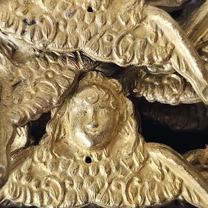 Antique Gilt Cherub Decorations