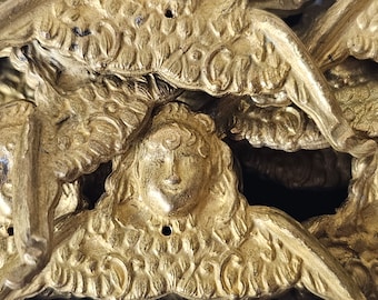Antique Gilt Cherub Decorations
