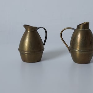 Antique Miniature Copper Jugs