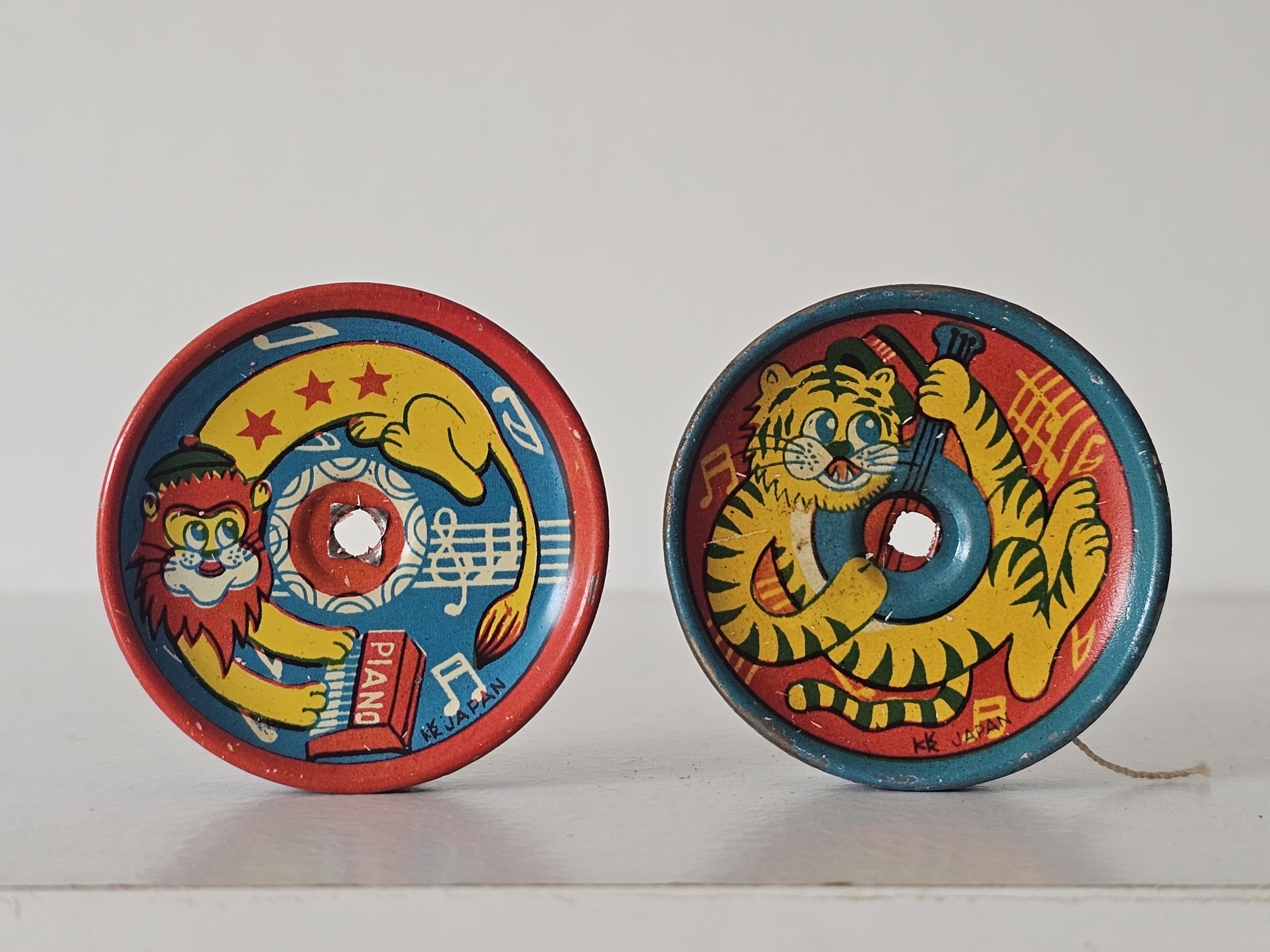 Japanese Tin Yo Yos - Etsy