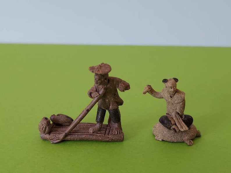 Miniature Chinese Clay Figures image 2