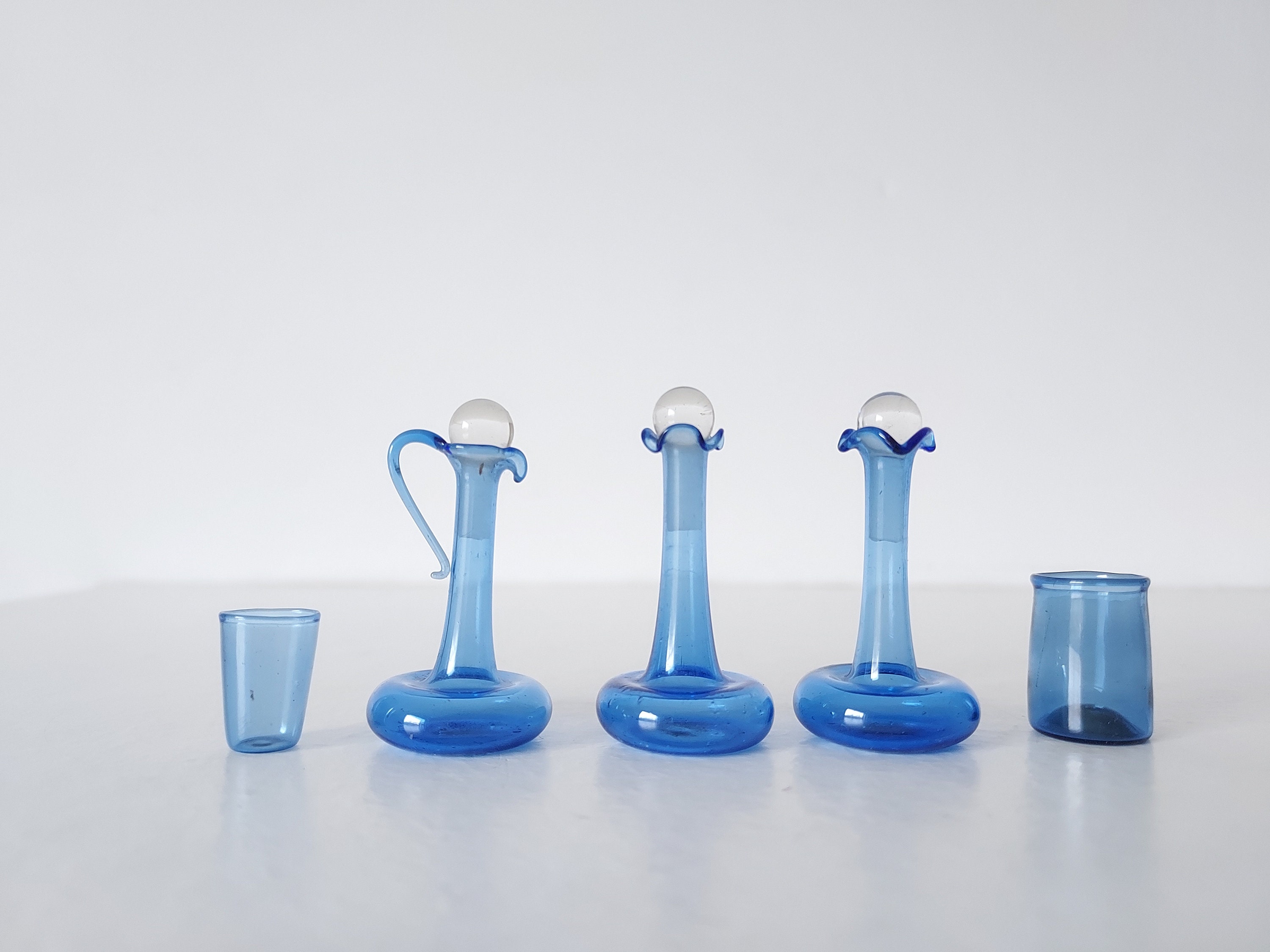 アンティーク ミニチュア ガラス デカンタ グラス - Etsy 日本