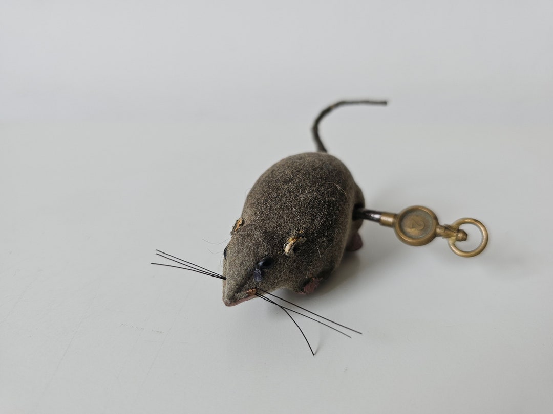 Antique Wind up Mouse Toy Etsy UK
