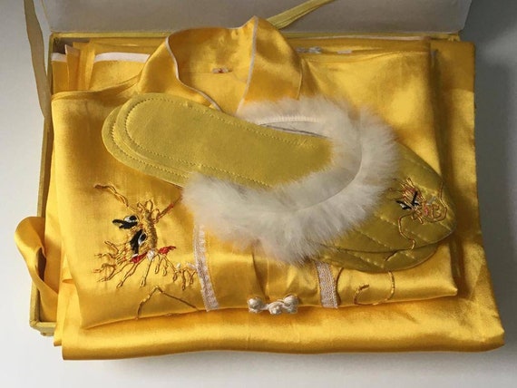 Vintage Satin Lounge Suit