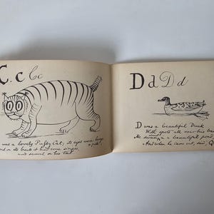 A Nonsense Alphabet by Edward Lear