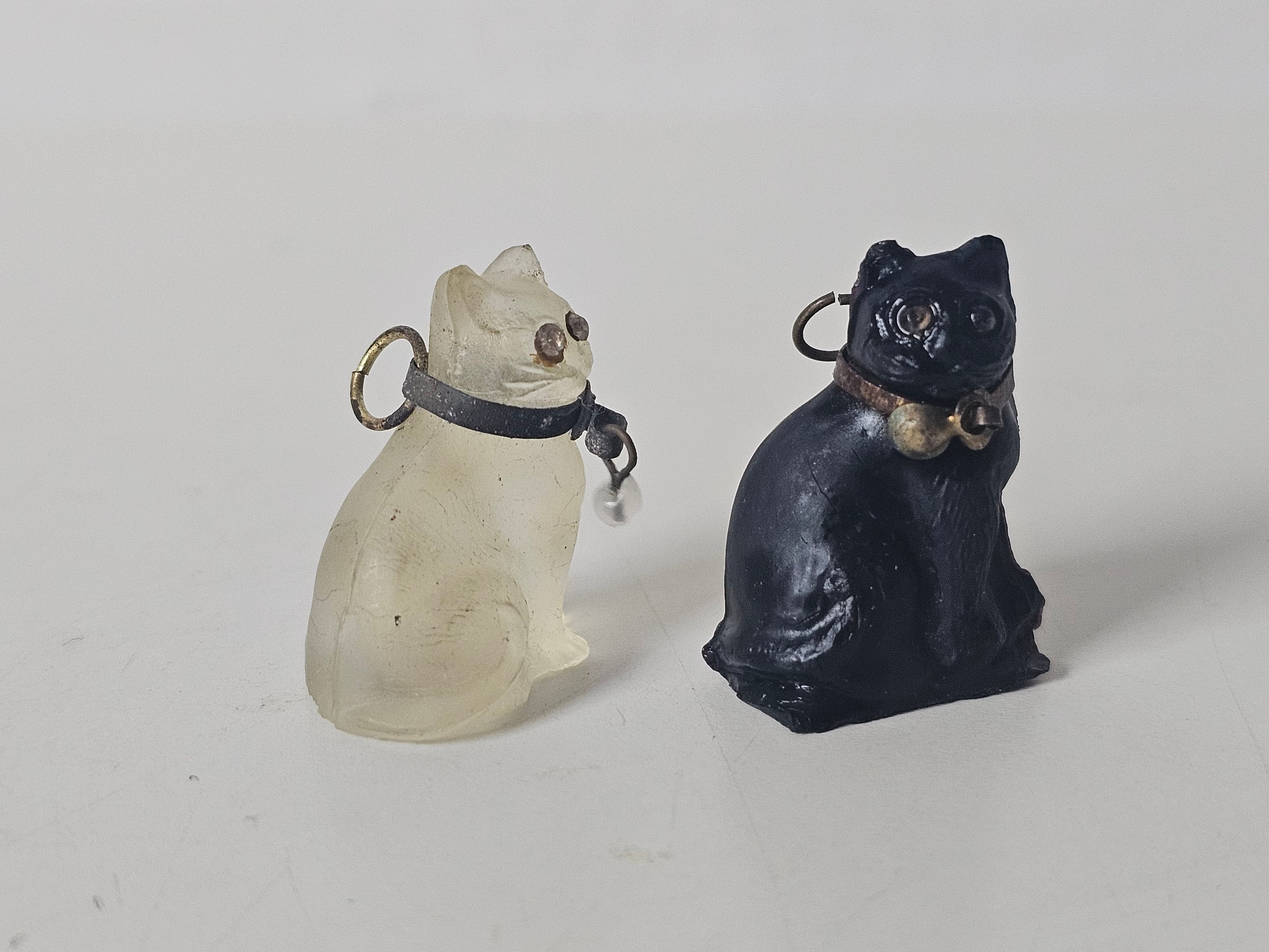 チェコの猫のガラスクラッカーチャーム - Etsy 日本