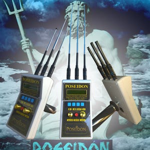 POSEIDON Long Range Distance Locator Metal Detector Gold Silver TREASURE FINDER - digital electronic dowser - dowsing system - ldr - lrl