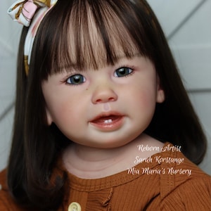 Custom reborn toddler Teegan~12 week custom~Mia Maria&#39;s Nursery