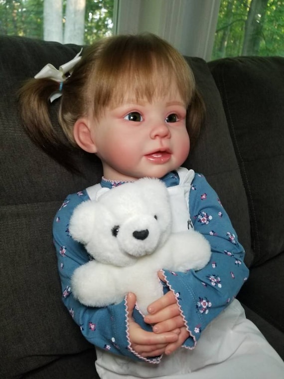 26 Inch Bonnie Bebé Reborn Dolls Handmade Lifelike Can Standing Toddler Reborn D