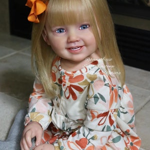 Reborn toddler Cammi~ 12 week custom order~Mia Maria&#39;s Nursery