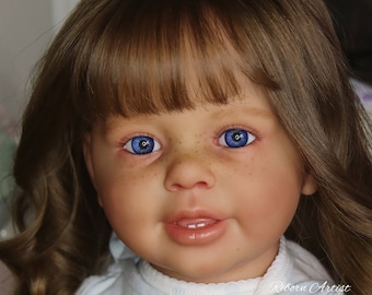 AA~biracial reborn toddler Katie Marie~12 week custom order~Mia Maria's Nursery