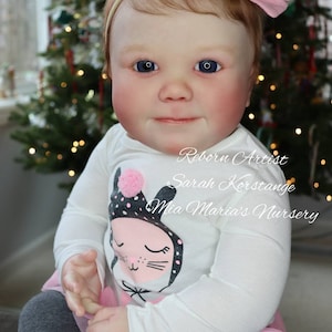 Custom order realborn 7 month June awake ~ 12 week custom order~ Mia Maria&#39;s Nursery