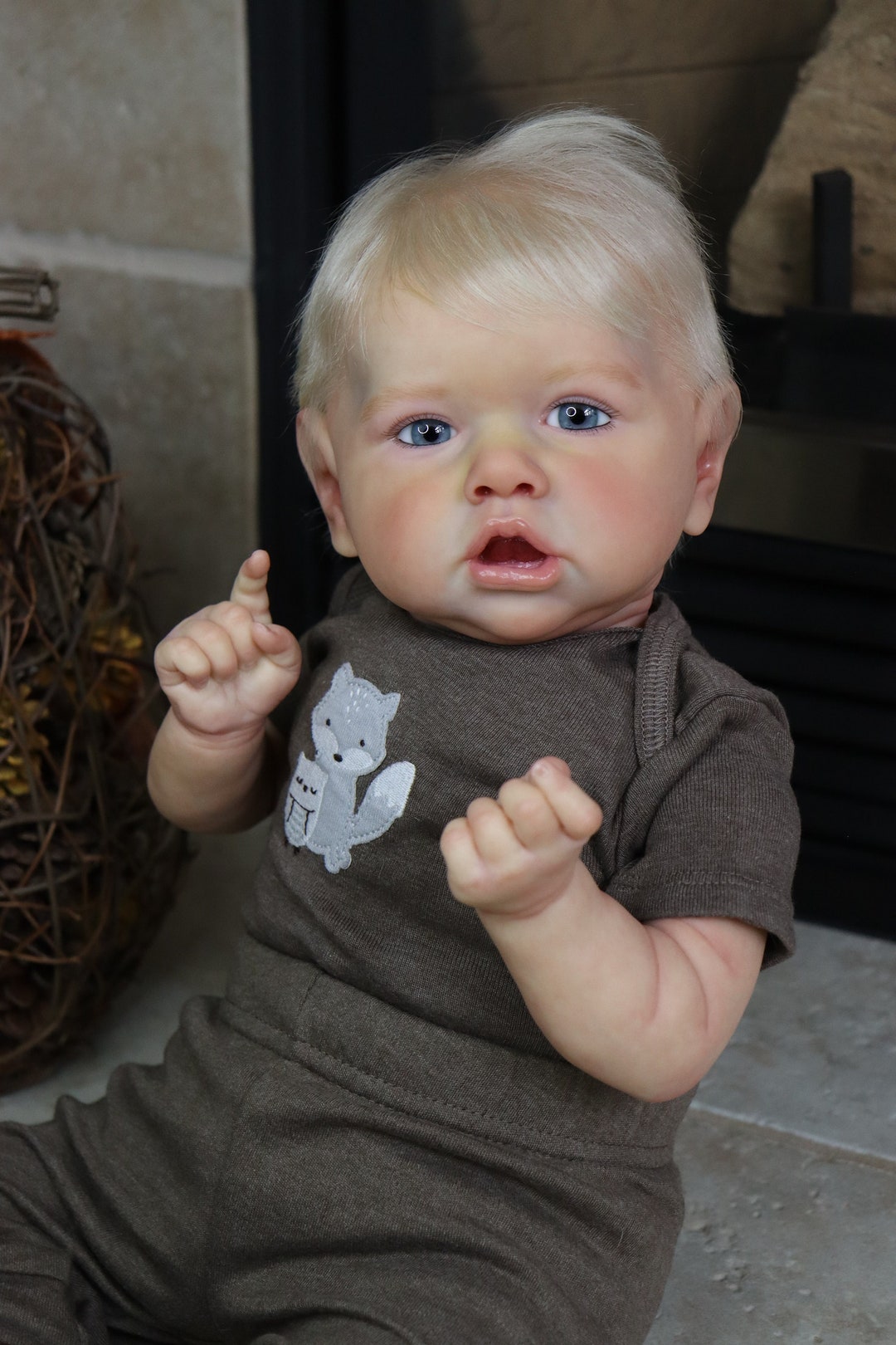 カスタムリボーンドール「サスキア」：男の子用または女の子用（ミア