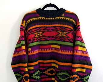 Benetton Sweater - Etsy