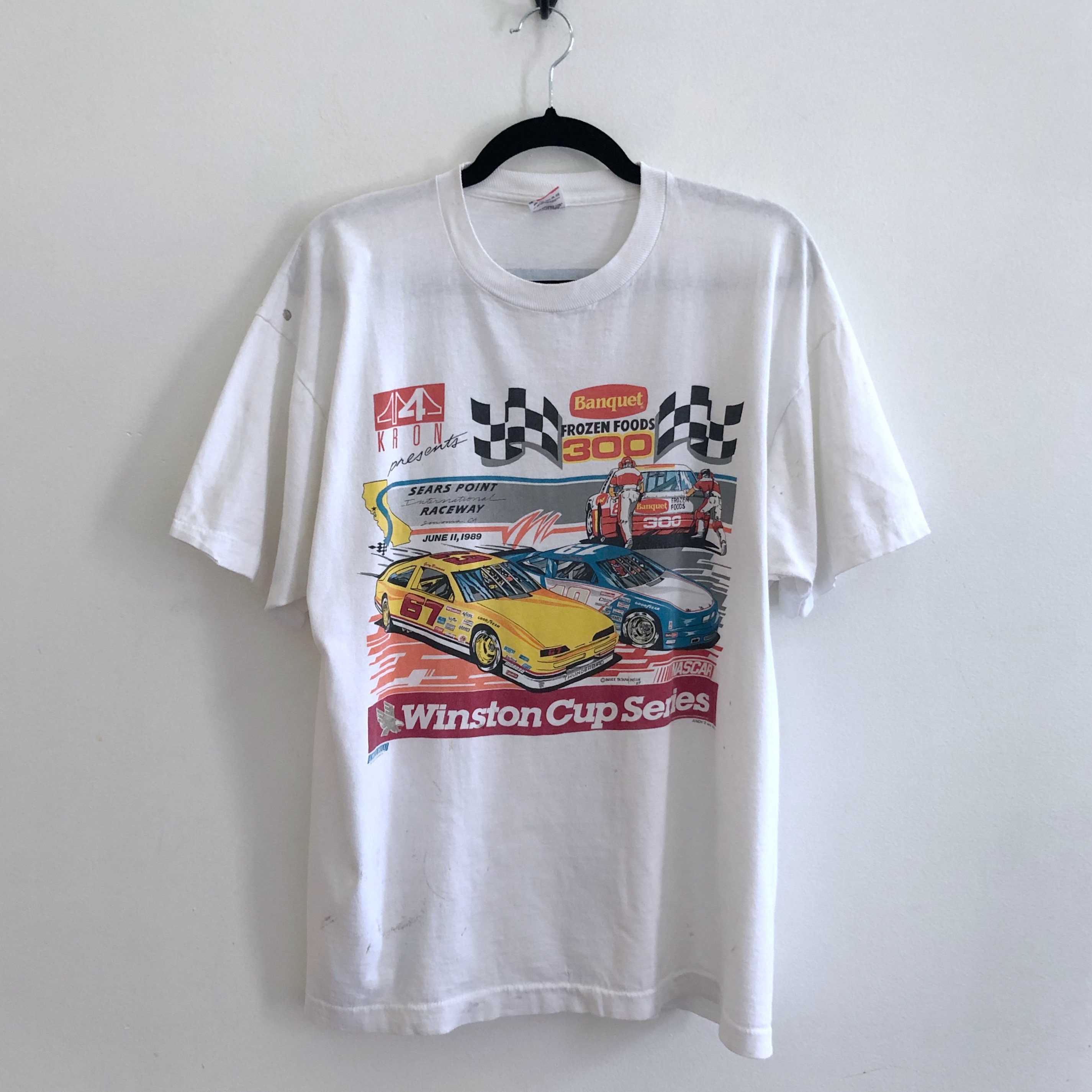 Vintage 80s 'winston Cup Series' Nascar 