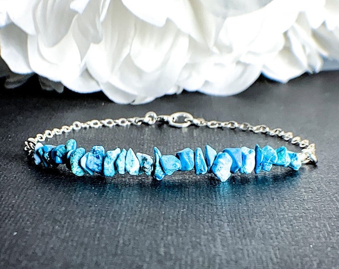 Turquoise Healing Crystals Bead Bracelet